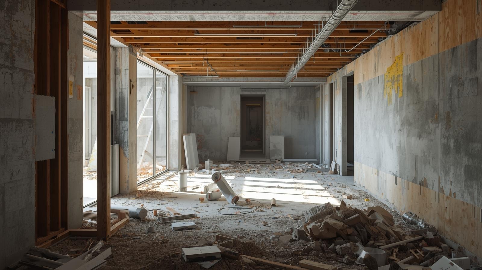 Complete apartment gutting__Shop and gastronomy dismantling__Removal of walls and ceilings__Concrete cutting and drilling__Office renovation demolition__Industrial dismantling__Hazard-aware demolition s (2)